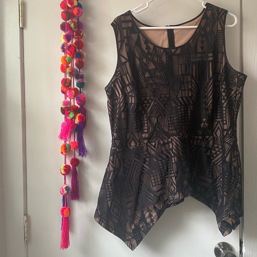 Lane Bryant sleeveless top - size: 18-20